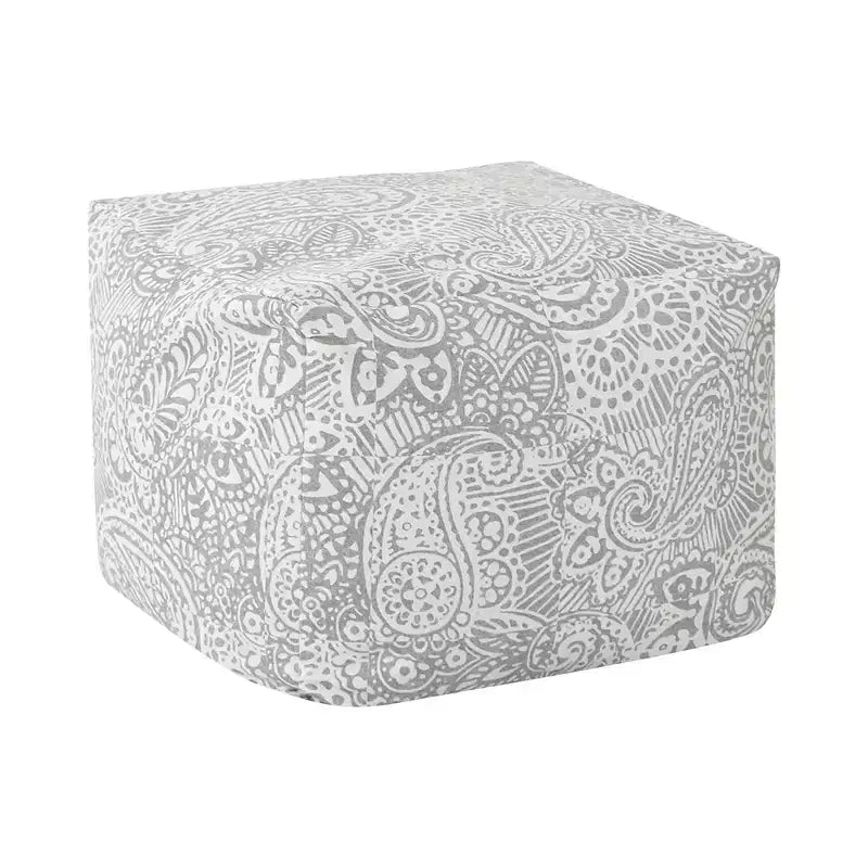 Pouf in velluto ChaletPosh 24 pollici