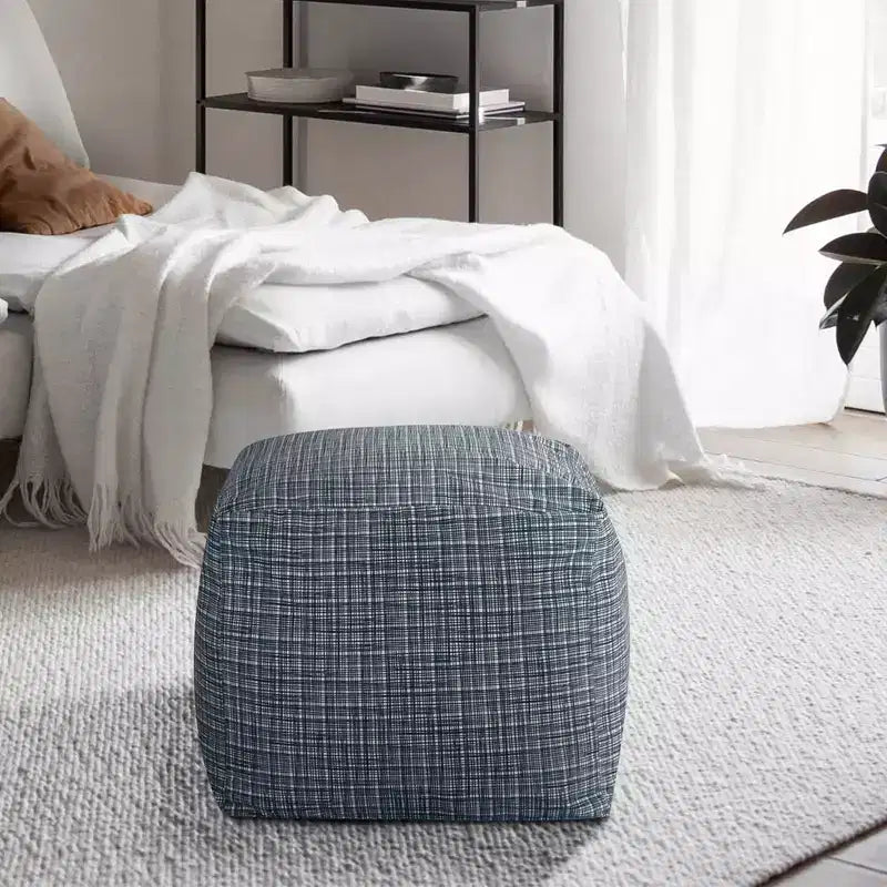 Pouf in velluto ChaletPosh 24 pollici