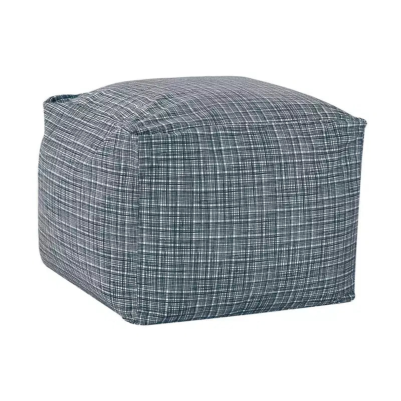 Pouf in velluto ChaletPosh 24 pollici