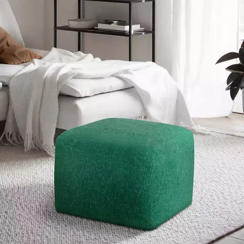 Pouf in velluto ChaletPosh 24 pollici