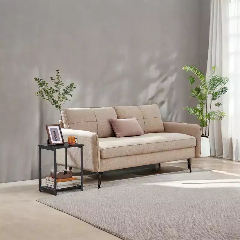 Tavolino d'accento, tavolini da salotto moderni, comodino, tavolini da camera da letto (set da 2)