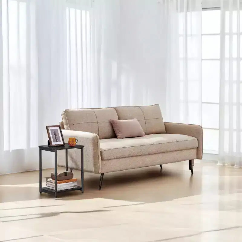 Tavolino d'accento, tavolini da salotto moderni, comodino, tavolini da camera da letto (set da 2)