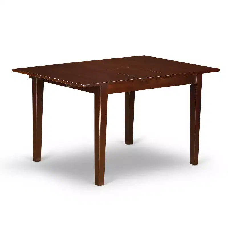 HomeStock Set da pranzo con tavolo rettangolare con allunga e sedie da pranzo