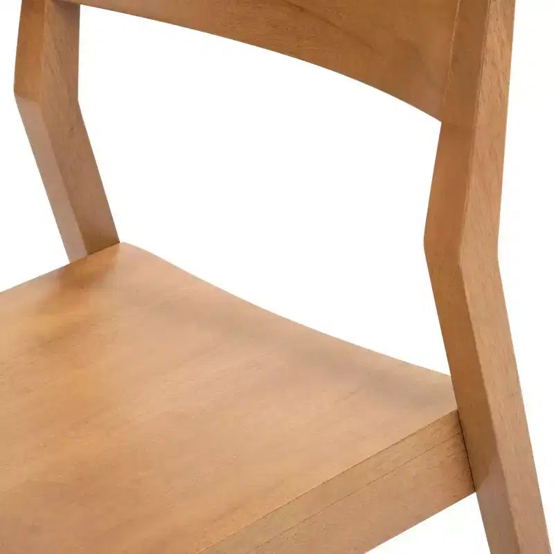 Plank+Beam Set di 4 Sedie Moderne per Sala da Pranzo, Sedie in Legno Massello per Cucina, Ufficio, Soggiorno