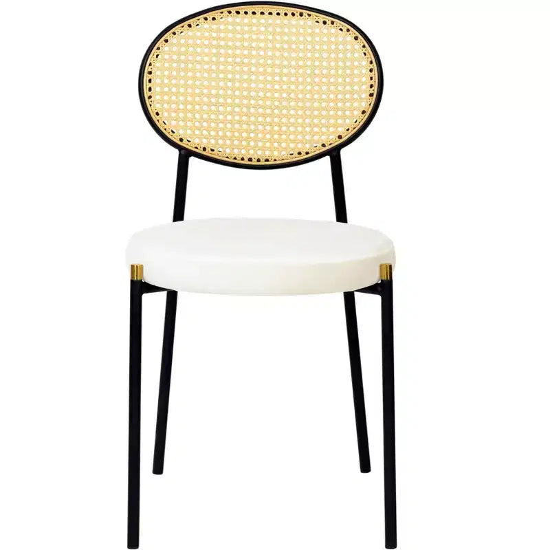 Set da pranzo LeisureMod 5 pezzi - Tavolo da pranzo rotondo da 36" con ripiano in MDF nero e base dorata, 4 sedie da pranzo in velluto con gambe in acciaio nero