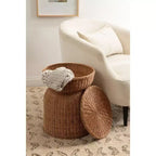Tavolino Kate and Laurel Thatch Rattan