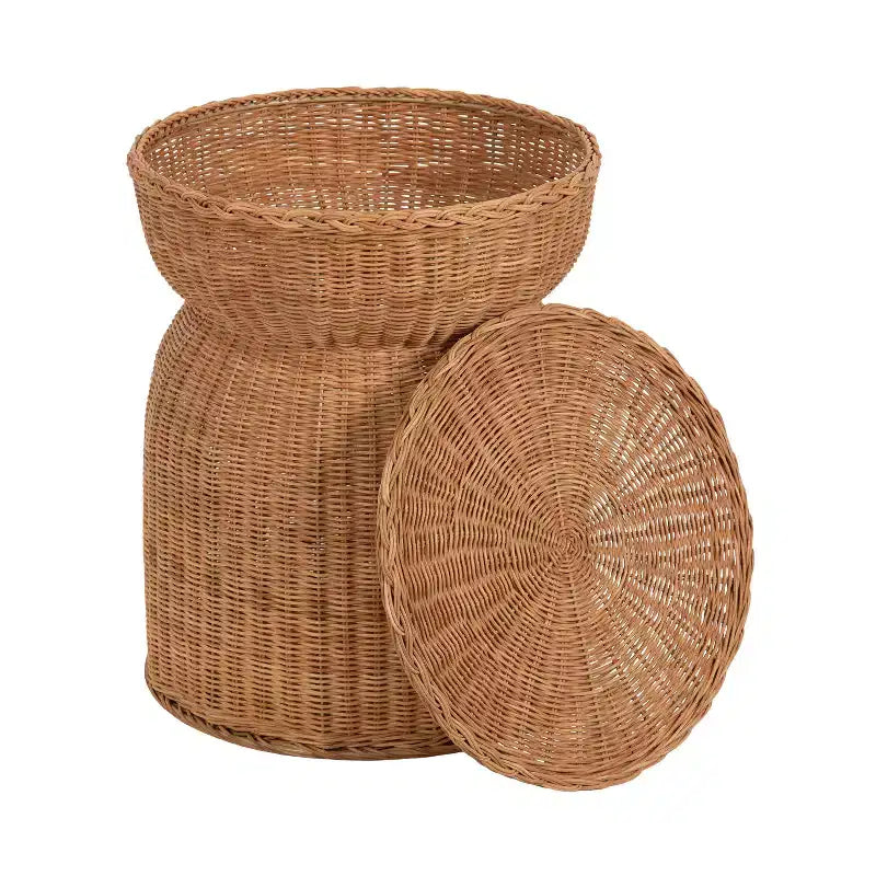 Tavolino Kate and Laurel Thatch Rattan