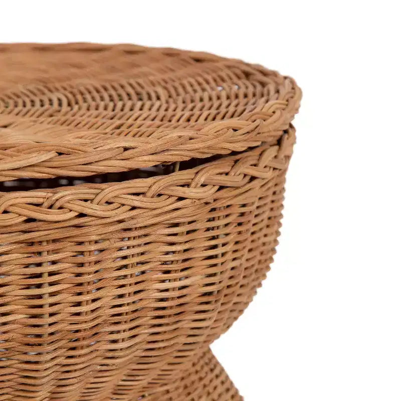 Tavolino Kate and Laurel Thatch Rattan
