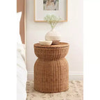 Tavolino Kate and Laurel Thatch Rattan