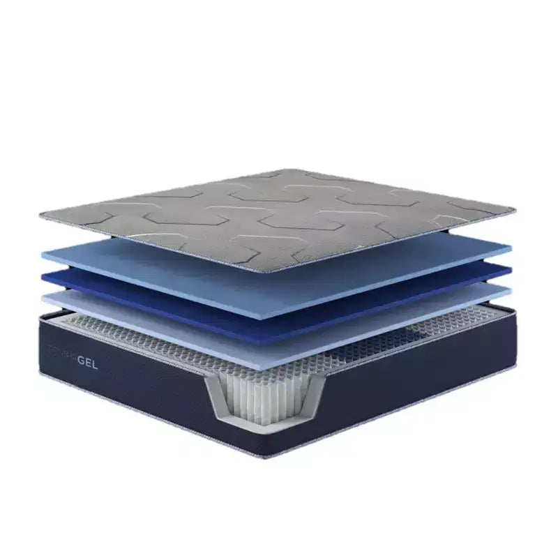 Christopher Knight Home Restonic Materasso 12" in Memory Foam Gel II Traspirante, CertiPUR-US