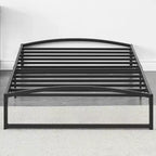 Struttura letto in metallo Garvee, piattaforma a basso profilo con doghe in acciaio, non è necessario il box spring, facile da montare