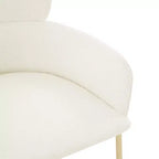 Sgabello da bancone Charlize in velluto - SFV4756 - Safavieh Couture