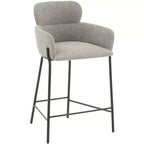 Sgabello da bancone Charlize in velluto - SFV4756 - Safavieh Couture