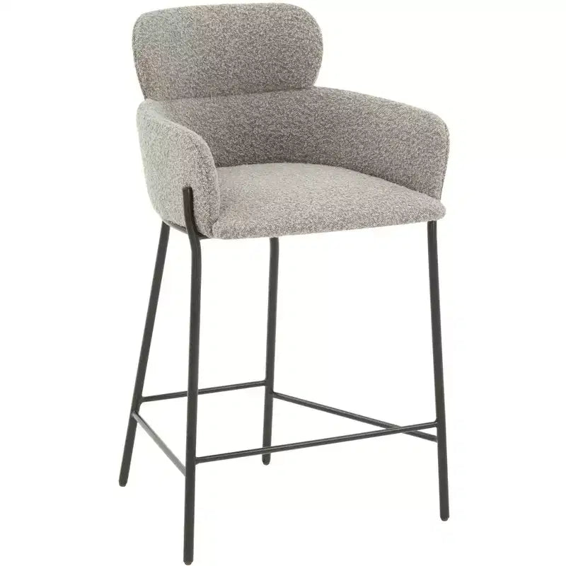 Sgabello da bancone Charlize in velluto - SFV4756 - Safavieh Couture
