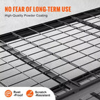 Scaffale portaoggetti VEVOR, 5 ripiani regolabili, capacità 907 kg, scaffali da garage resistenti, organizzatore in metallo, scaffalatura a filo metallico