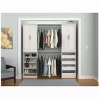ClosetMaid Kit Mensola Superiore e Asta Appendiabiti Modulare - ClosetMaid