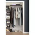 ClosetMaid Kit Mensola Superiore e Asta Appendiabiti Modulare - ClosetMaid