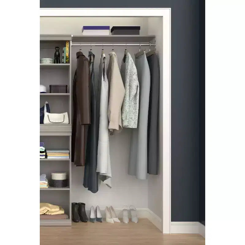 ClosetMaid Kit Mensola Superiore e Asta Appendiabiti Modulare - ClosetMaid