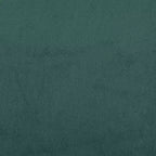 vidaXL Panchina con cuscini Verde scuro 47.4x25.6x29.5 Velluto