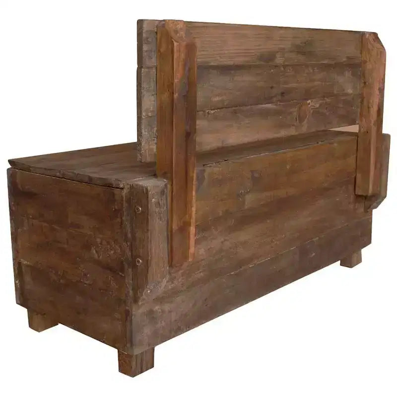 vidaXL Panca in massello di mogano 86x40x60 cm
