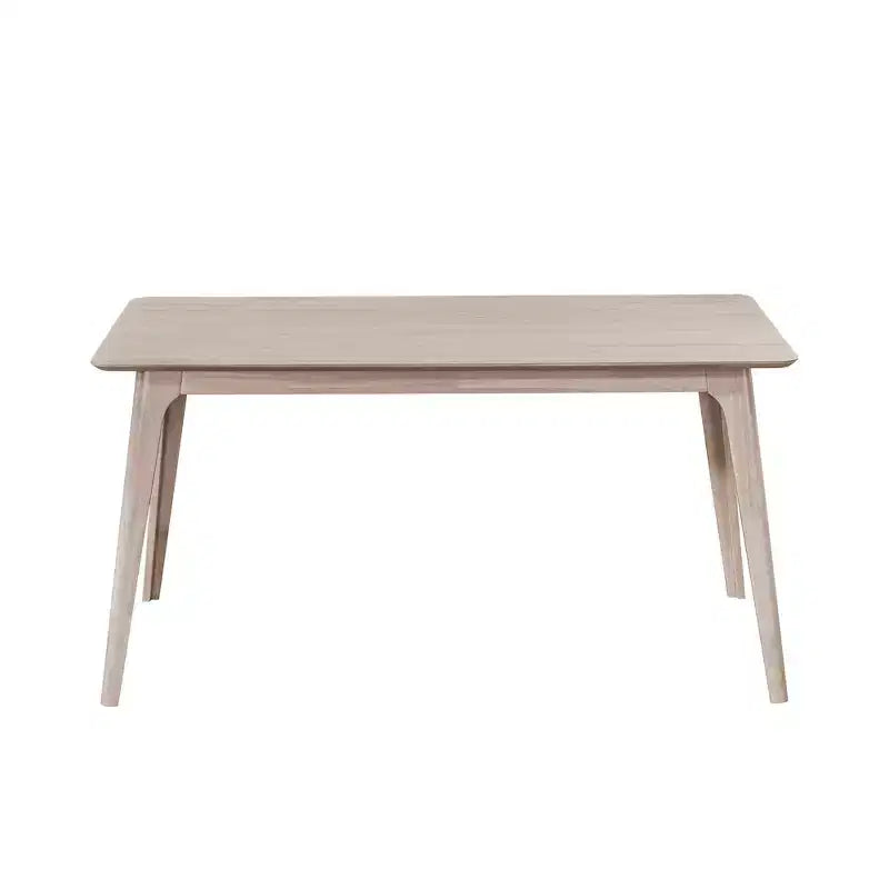 New Classic Furniture, Set da pranzo Oscar 5 pezzi in legno, Frassino bianco