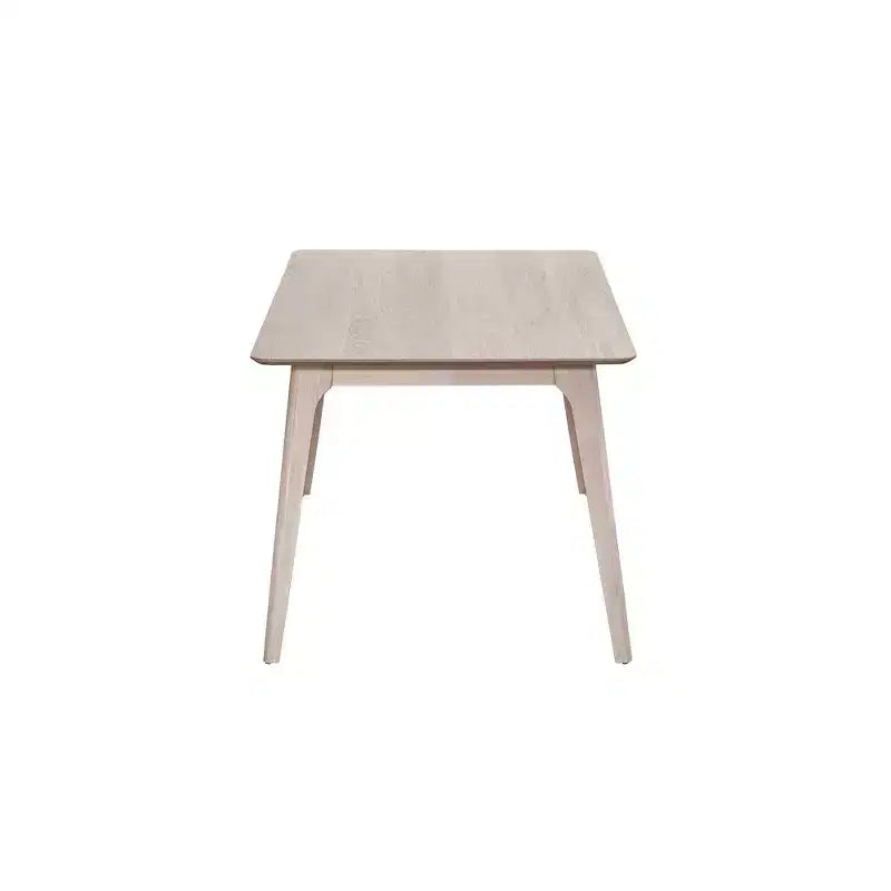 New Classic Furniture, Set da pranzo Oscar 5 pezzi in legno, Frassino bianco