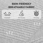 Materasso Ego 12 Medio in Memory Foam Adattivo al Tè Verde