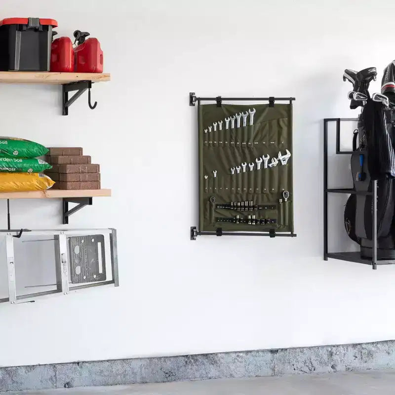 StoreYourBoard Organizzatore di Attrezzi Pivot Panel | Verde Pino Alto