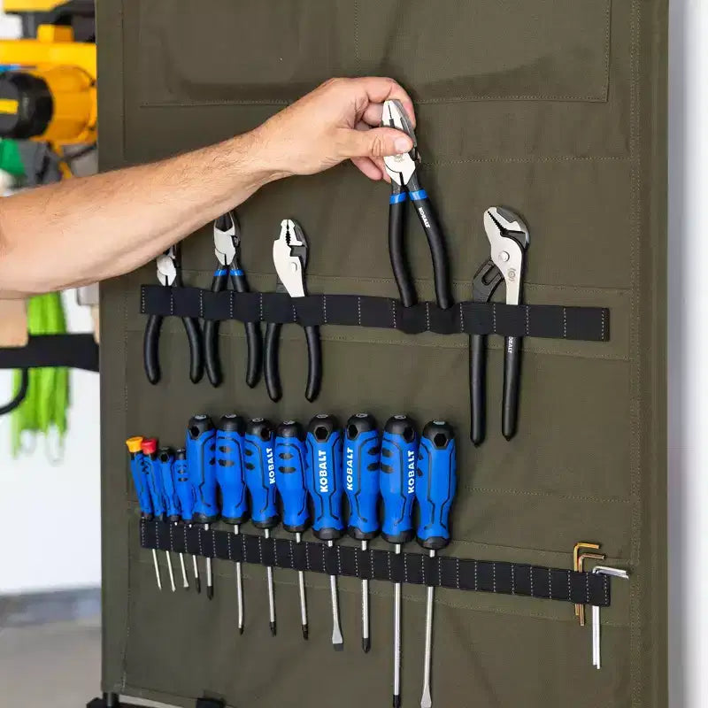 StoreYourBoard Organizzatore di Attrezzi Pivot Panel | Verde Pino Alto