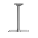 Flash Furniture Base a T per tavolo da ristorante 5'' x 22'' con colonna ad altezza tavolo da 3'' di diametro