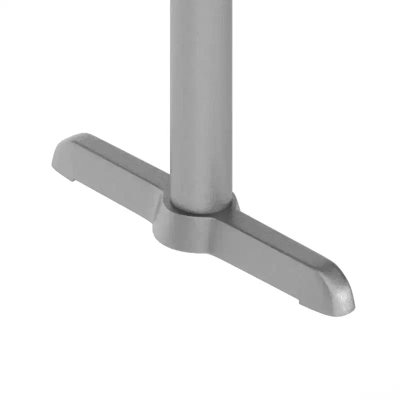 Flash Furniture Base a T per tavolo da ristorante 5'' x 22'' con colonna ad altezza tavolo da 3'' di diametro