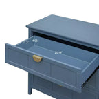 GDFStudio Virginia Mobiletto Contenitore in Legno 31.5 con 3 Cassetti