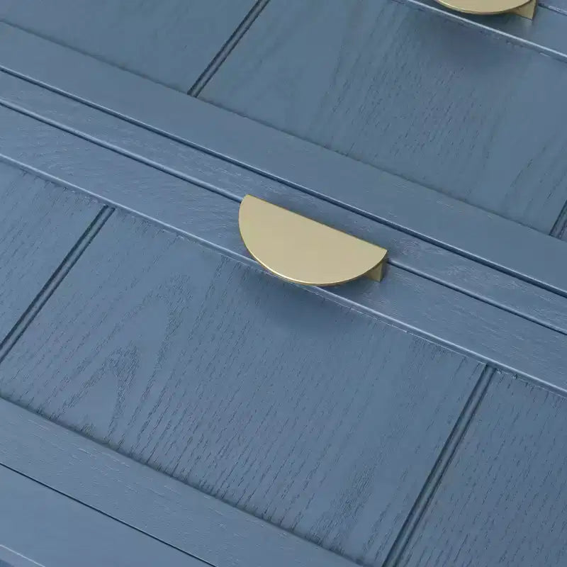 GDFStudio Virginia Mobiletto Contenitore in Legno 31.5 con 3 Cassetti