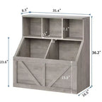 Libreria per bambini e contenitore porta giochi per sala giochi, cameretta, asilo nido e scuola materna