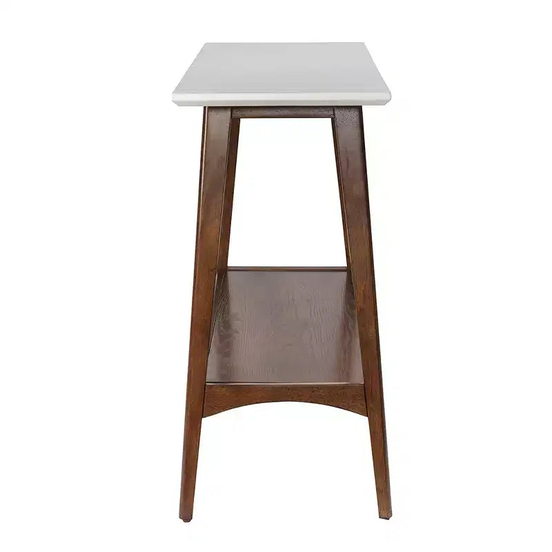 GDFStudio Effie Wood Mobile TV 48 con Ripiano