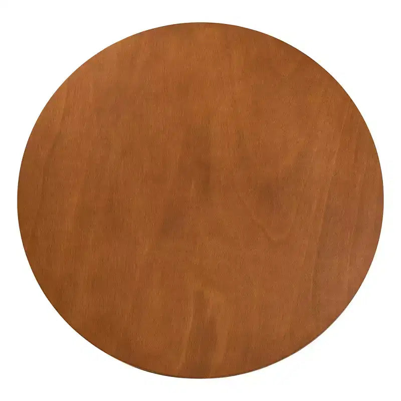 Set da pranzo Baxton Studio Valerie moderno grigio e legno marrone noce da 5 pezzi