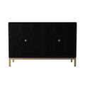 Gramdlynn Two-Door Accent Cabinet - Black - SEI