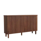 MAYEERTY Mobile Credenza Ampio 4 Ripiani Contenitore per Stoviglie Utensili