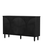 MAYEERTY Mobile Credenza Ampio 4 Ripiani Contenitore per Stoviglie Utensili