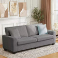 83 Inch Modern 3 Seater Sofa - Deep Seats Couch, Comfortable Cloud Couch, Perfect for Living Room, Bedroom, Office
