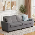 83 Inch Modern 3 Seater Sofa - Deep Seats Couch, Comfortable Cloud Couch, Perfect for Living Room, Bedroom, Office