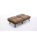 Divano letto moderno pieghevole convertibile Dovelina Leatehr Feeling - Verde