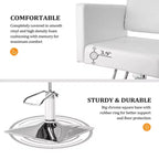 Sedia da Salone per Parrucchiere Karl Home Nera Resistente Idraulica con Seduta Larga