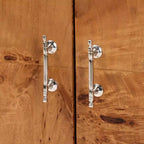 bali & pari Valora Madia Buffet a 4 Ante in Legno di Olmo Burl Moderno e Contemporaneo