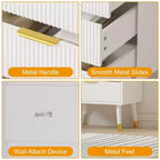 Comodino a 5 cassetti, cassettiera da armadio, armadietto organizer, organizer per vestiti, comodino piccolo