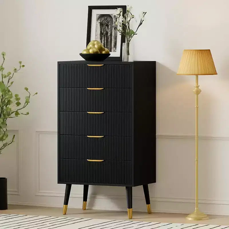 Comodino a 5 cassetti, cassettiera da armadio, armadietto organizer, organizer per vestiti, comodino piccolo