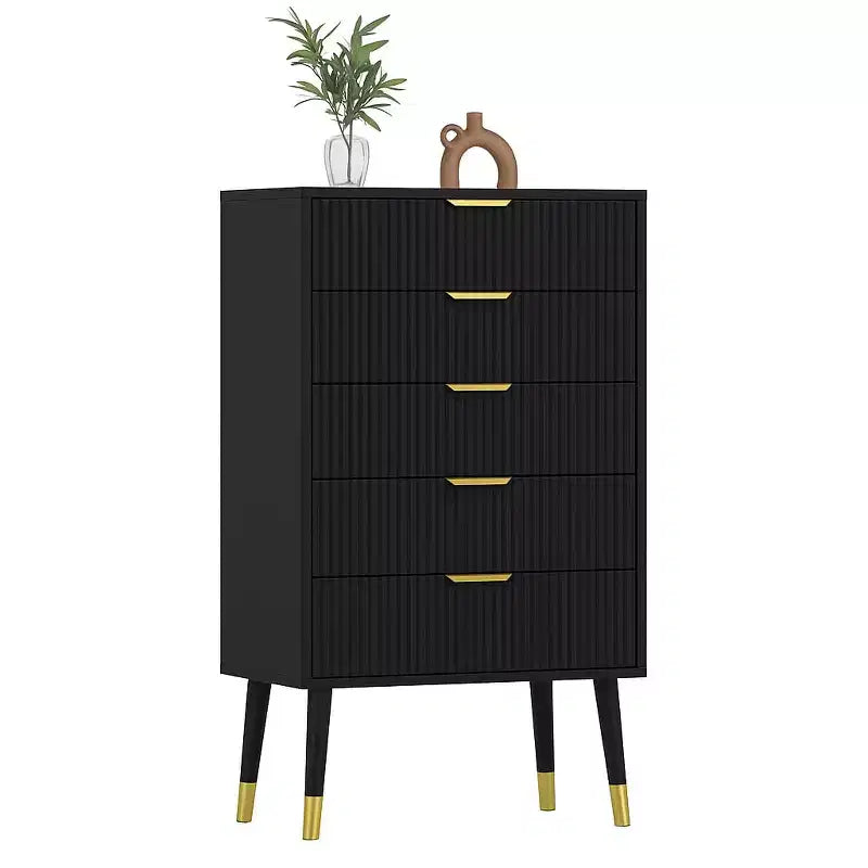 5 Drawer Dresser, Closet Dressers Chest of Drawers, Storage Chest Cabinet Organizer Unit, Clothes Storage Organizer, Small Nightstand
