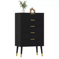 5 Drawer Dresser, Closet Dressers Chest of Drawers, Storage Chest Cabinet Organizer Unit, Clothes Storage Organizer, Small Nightstand
