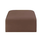 Meridian Furniture, Pouf Arc in pelle vegana