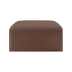 Meridian Furniture, Pouf Arc in pelle vegana